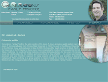 Tablet Screenshot of generationspractice.com